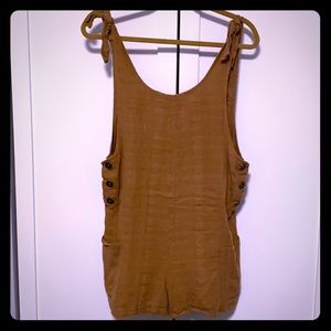 L Space, size m, camel romper